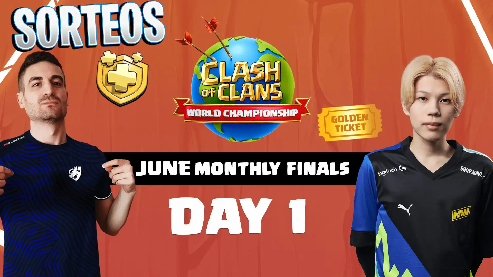 Image from SOCKERS: 🔴 LIVE 🥳🥳🥳🥳 GOLDEN TICKET 🎫 ‼️ 🎁 SORTEO PASE de ORO ✴️ Clasi...
