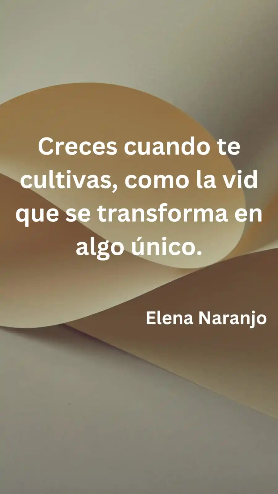 Image from Tu Dosis de Motivación e Inspiración Diaria 💎: No dejes de crecer. Ni de cultivarte. Porque crecer es una forma de se...