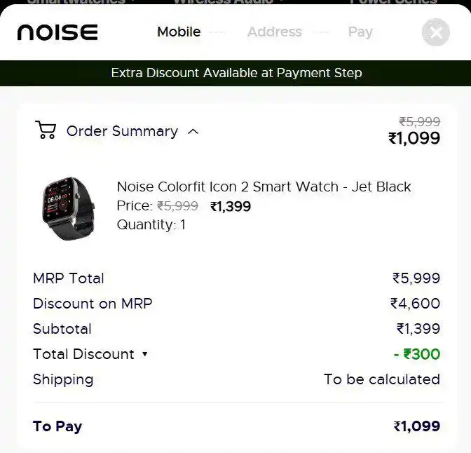 Image from Mynaa: Noise : Newly Launched Smartwatch At Rs.1099 (Worth Rs.5999) 💥💥 Us...