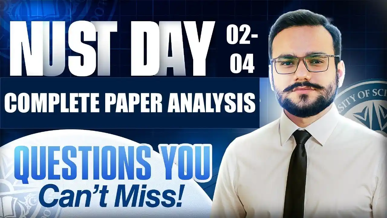 Image from Mathsflix By Hashim Zia: 🎗NUST NET 04 16-18 June Solutions   📌NUST 16-18 June Questions   📌N...