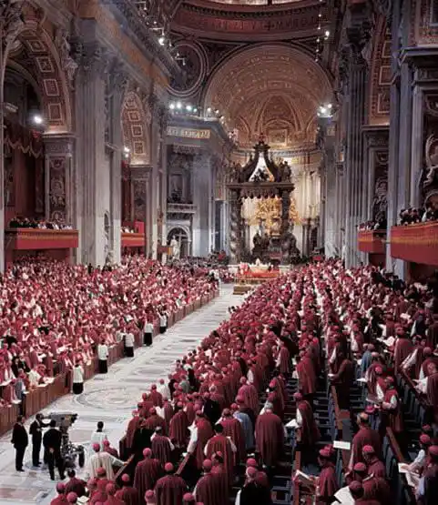 Image from Æternus ☩: _“O sentido dos dogmas definidos *é sempre aquele que a Santa Mãe Igre...