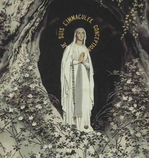 Image from Æternus ☩: *OS PADRÕES MARIANOS PARA A MODÉSTIA NO VESTIR* > Robert T. Hart, Aque...