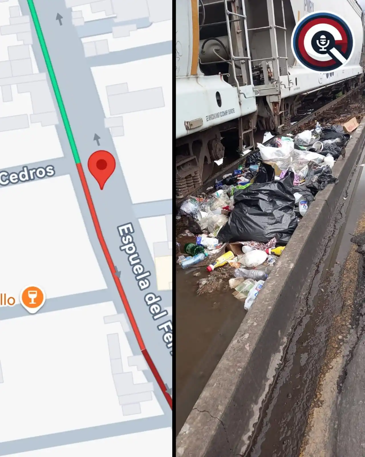 Image from CQ NOTICIAS 📝 (Sin Censura): ⚠️🗑️🪰Se hace una atenta invitación a los vecinos de la colonia Carri...