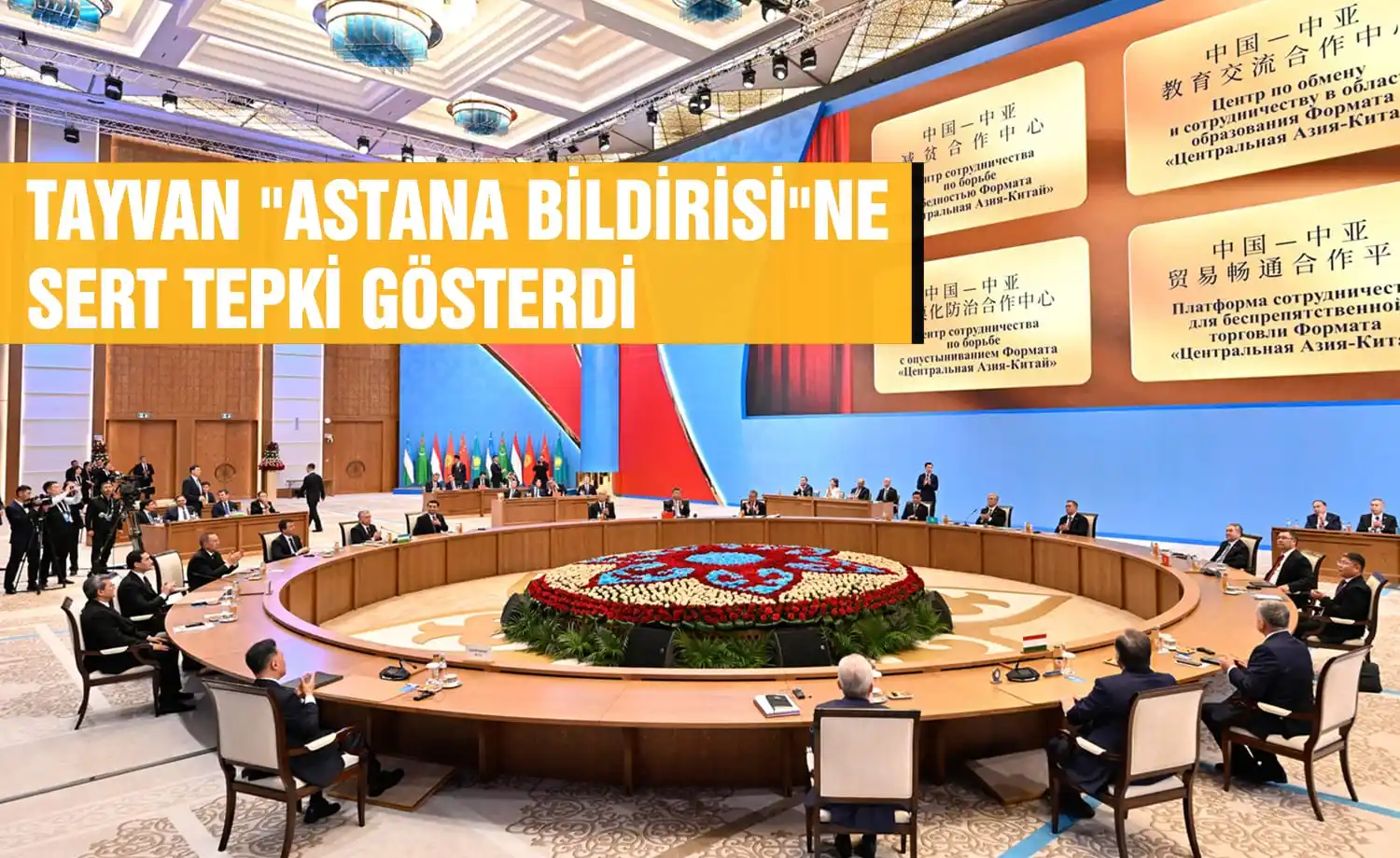 Image from Istiqlal Türkçe: TAYVAN "ASTANA BİLDİRİSİ"NE SERT TEPKİ GÖSTERDİ Kazakistan'da düzenlen...