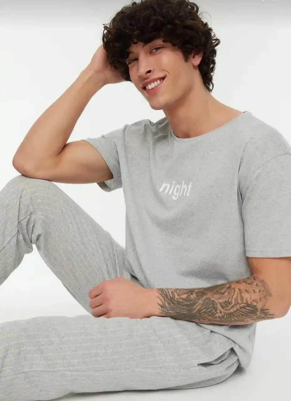 Image from عروض السعودية 🇸🇦: طقم بيجامة محبوكة بخصم 35% وبسعر 38 ريال غير الخصومات الإضافية المتاحة...