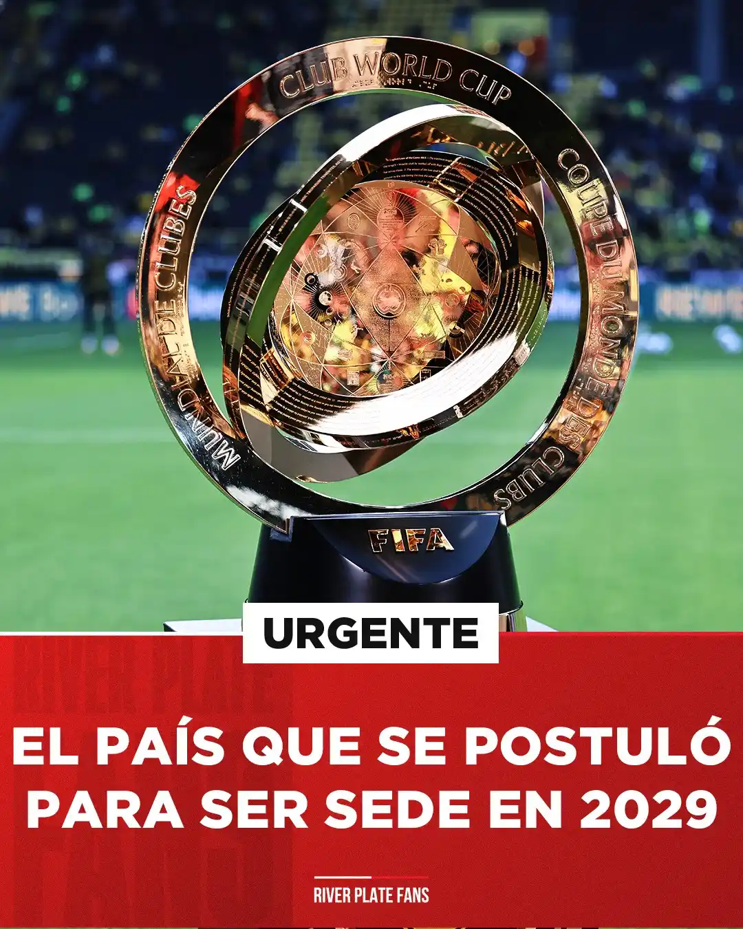 Image from River Plate Fans: Un país sudamericano se candidateó ▶️ https://go.bolavip.com/3aSok5...