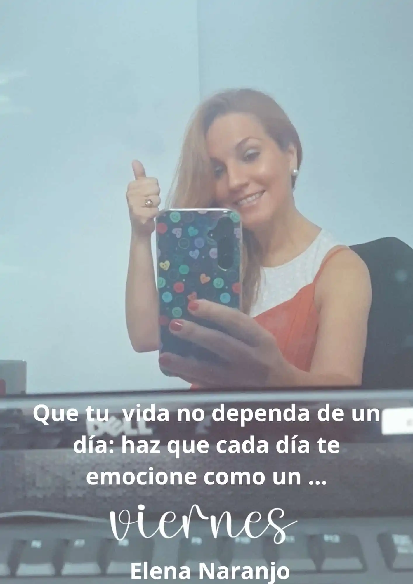 Image from Tu Dosis de Motivación e Inspiración Diaria 💎: ✨ Vive… lalalala ✨ No hay que esperar un gran acontecimiento para sen...