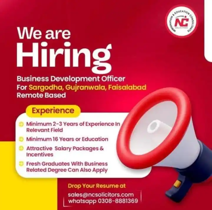 Image from Jobs Portal: We're looking for dynamic individuals to join our team as 𝐁𝐮𝐬𝐢𝐧𝐞...