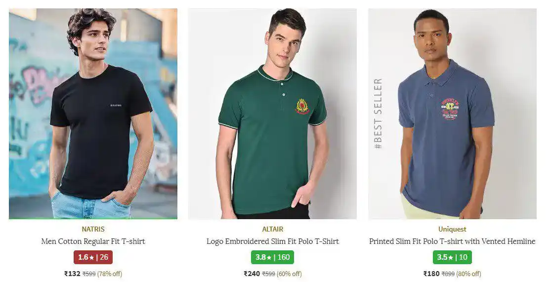 Image from Outfits Decode: AJIO Loot : Men Polo Tshirts Starts @180 https://ajiio.in/Sxw7OX7 Ov...