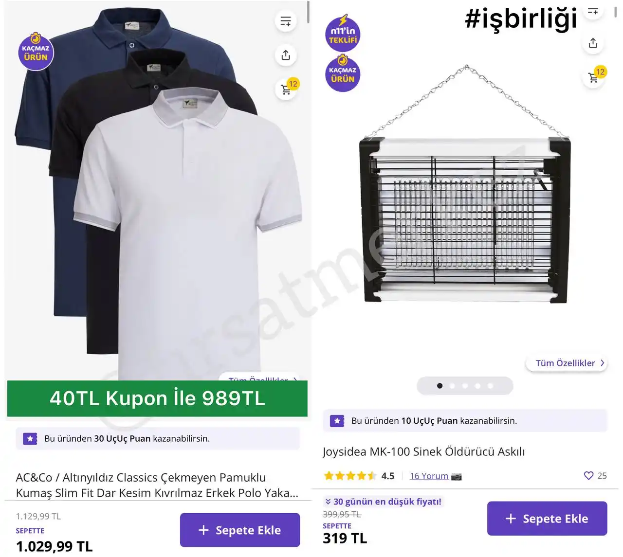 Image from İndirim Fırsat Merkezi: 🔥Altınyıldız Classics Çekmeyen Pamuklu Kumaş Erkek Polo Yaka T-Shirt ...