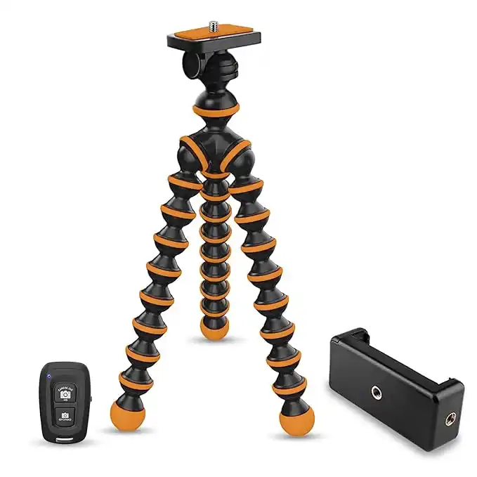 Image from Great Deals Hub PRO: Amazon Basics Gorilla Tripod/Mini 33 cm (13 Inch) Tripod for Mobile Ph...