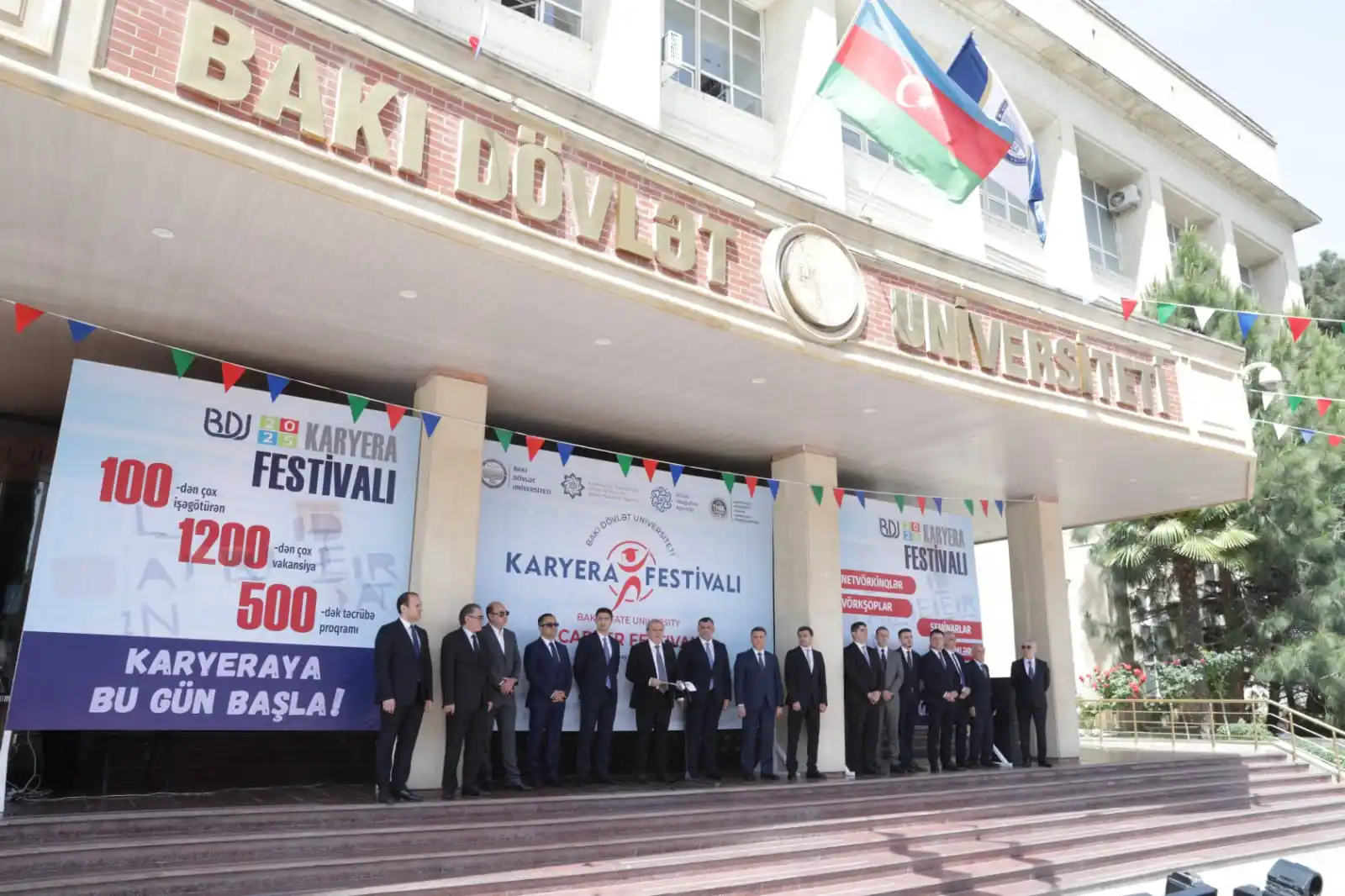 Image from BDU: ❗️ BDU-da Karyera Festivalının açılış mərasimi  ℹ️ Bakı Dövlət Univers...