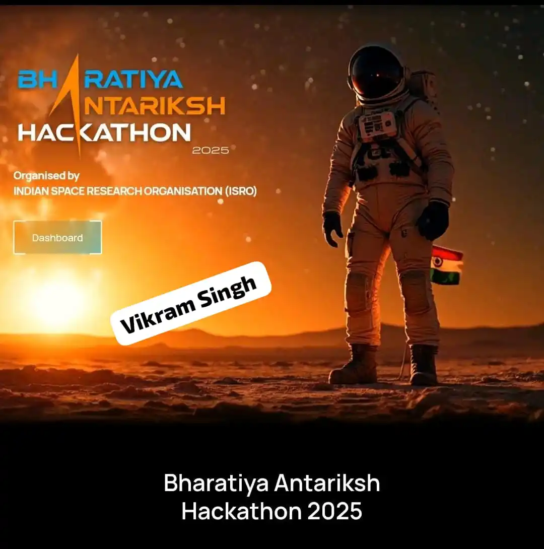 Image from Physics Jobs UG PG PHD Intership Project Workshop: Bharatiya Antariksh Hackathon 2025 is here! Calling all innovators, c...
