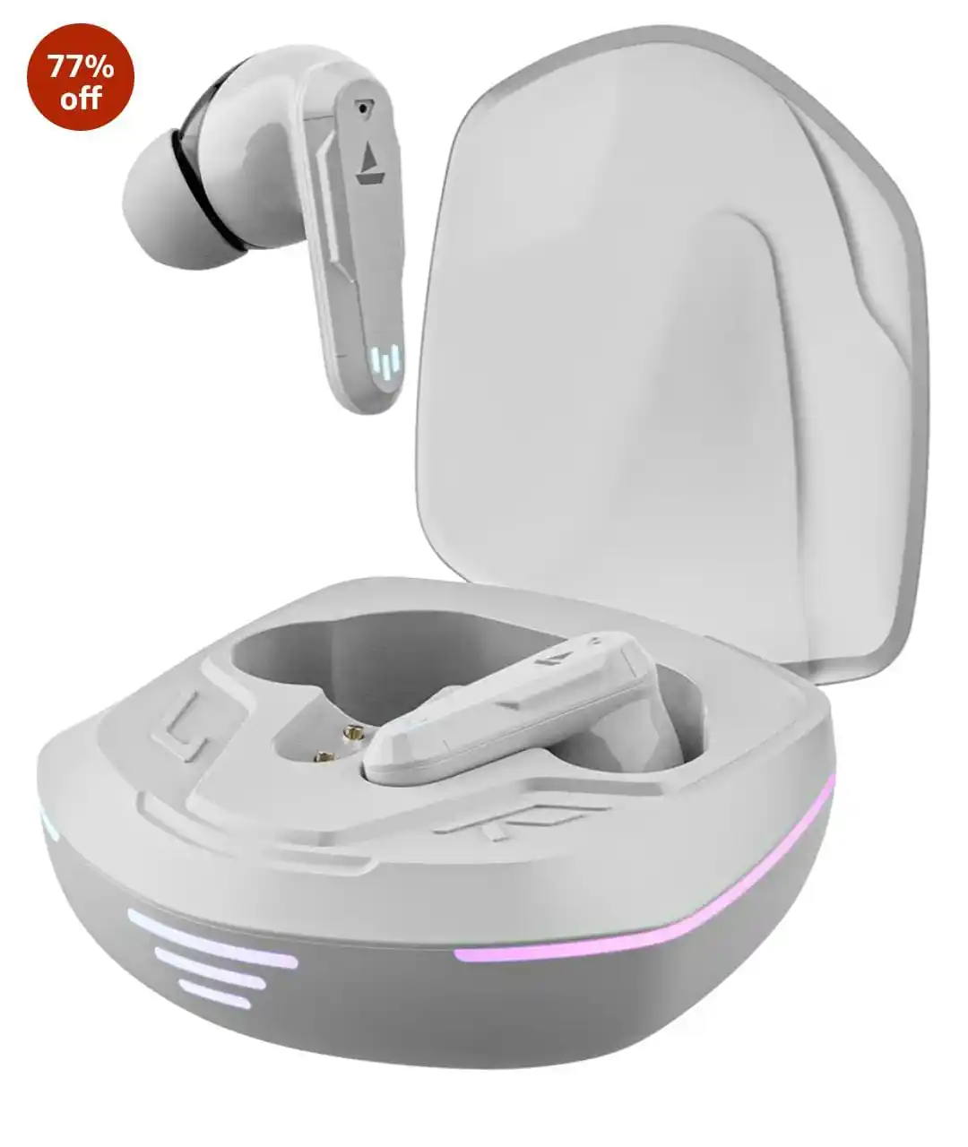 Image from Great Deals Hub PRO: boAt Immortal 181 in Ear TWS Gaming Earbuds with up to 40 hrs Playtime...