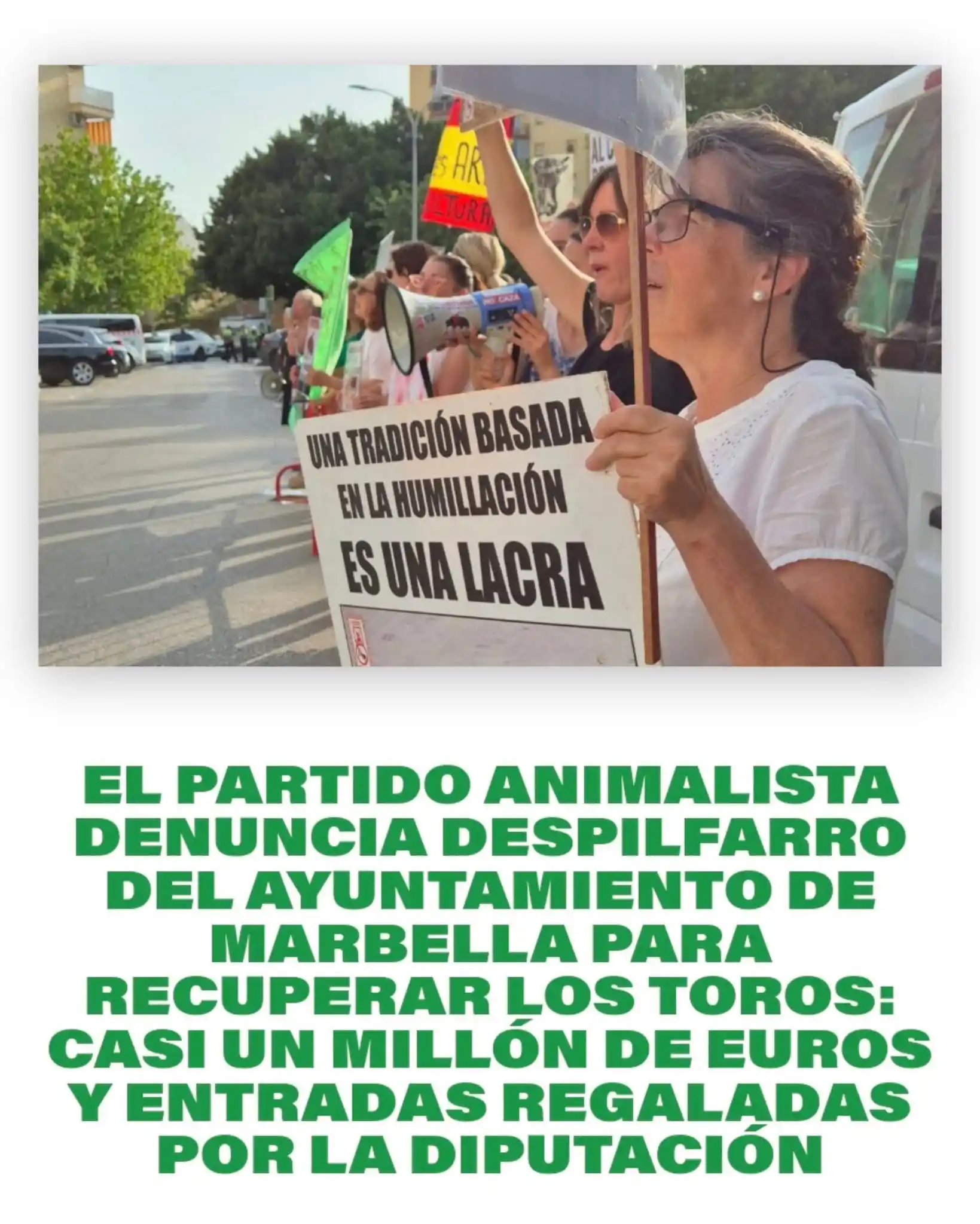 Image from PACMA MÁLAGA: Casi un millón de euros públicos ha invertido el Ayuntamiento de Marbe...