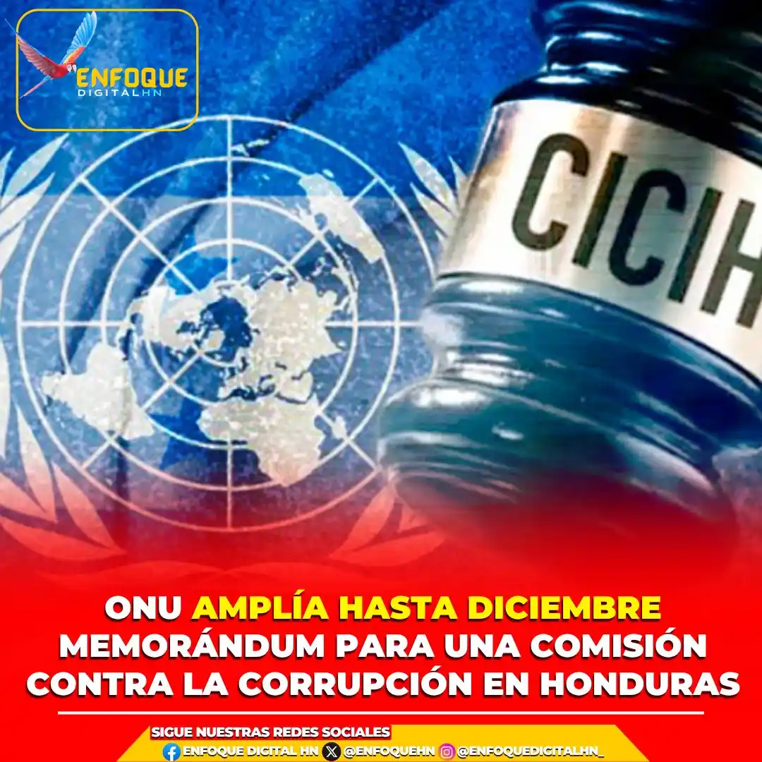 Image from Enfoque Digital HN: EDHN 🚨 || La ONU aprobó una quinta ampliación del memorándum de enten...