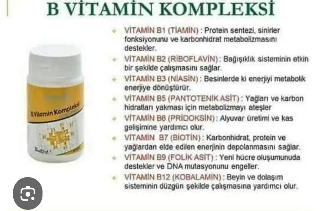 Image from ERSAĞ👉_☝️BİR🌏DUNYA MARKASI.👍❤️: Ersağ B vitamini kompleksi ile sadece enerji vermekle kalmaz sizi bir ...