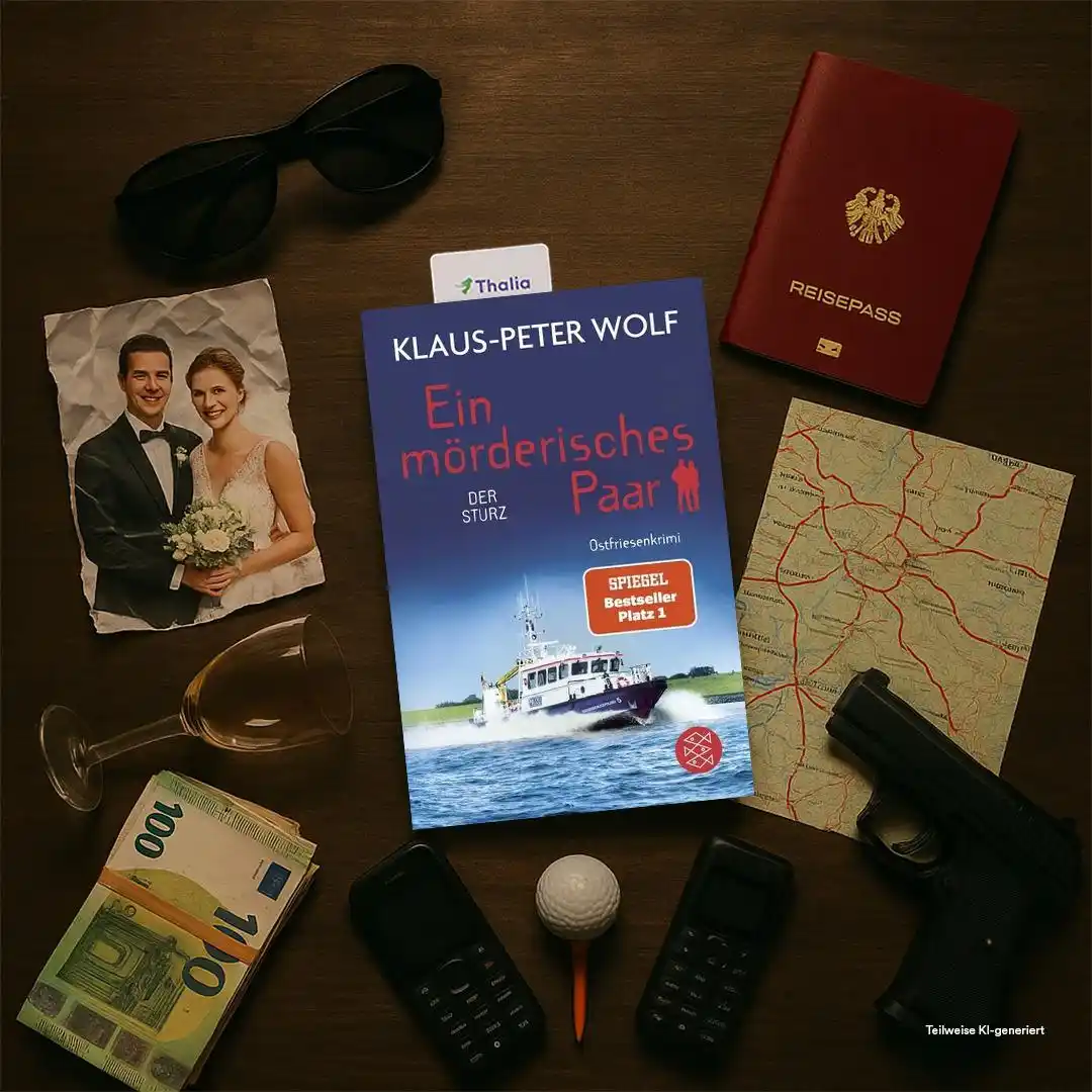 Image from THALIA BUCHCLUB : 🏖️ Flitterwochen in Ostfriesland? Für Dr. Bernhard Sommerfeldt und se...