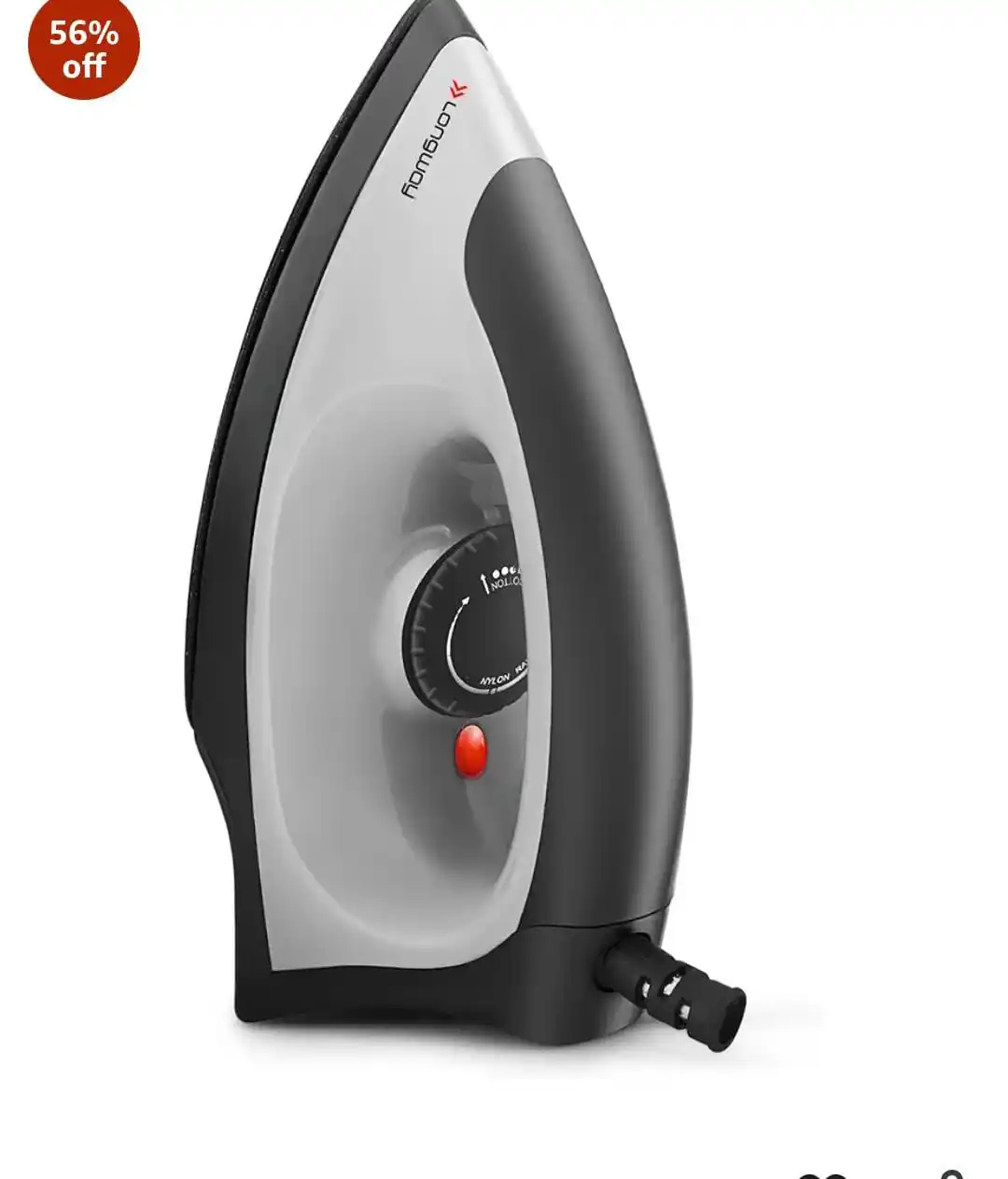 Image from Great Deals Hub PRO: Grab🔥🔥  Longway Dry Iron, at Rs.389  Reg : 699+  https://amzn.to/4kj...