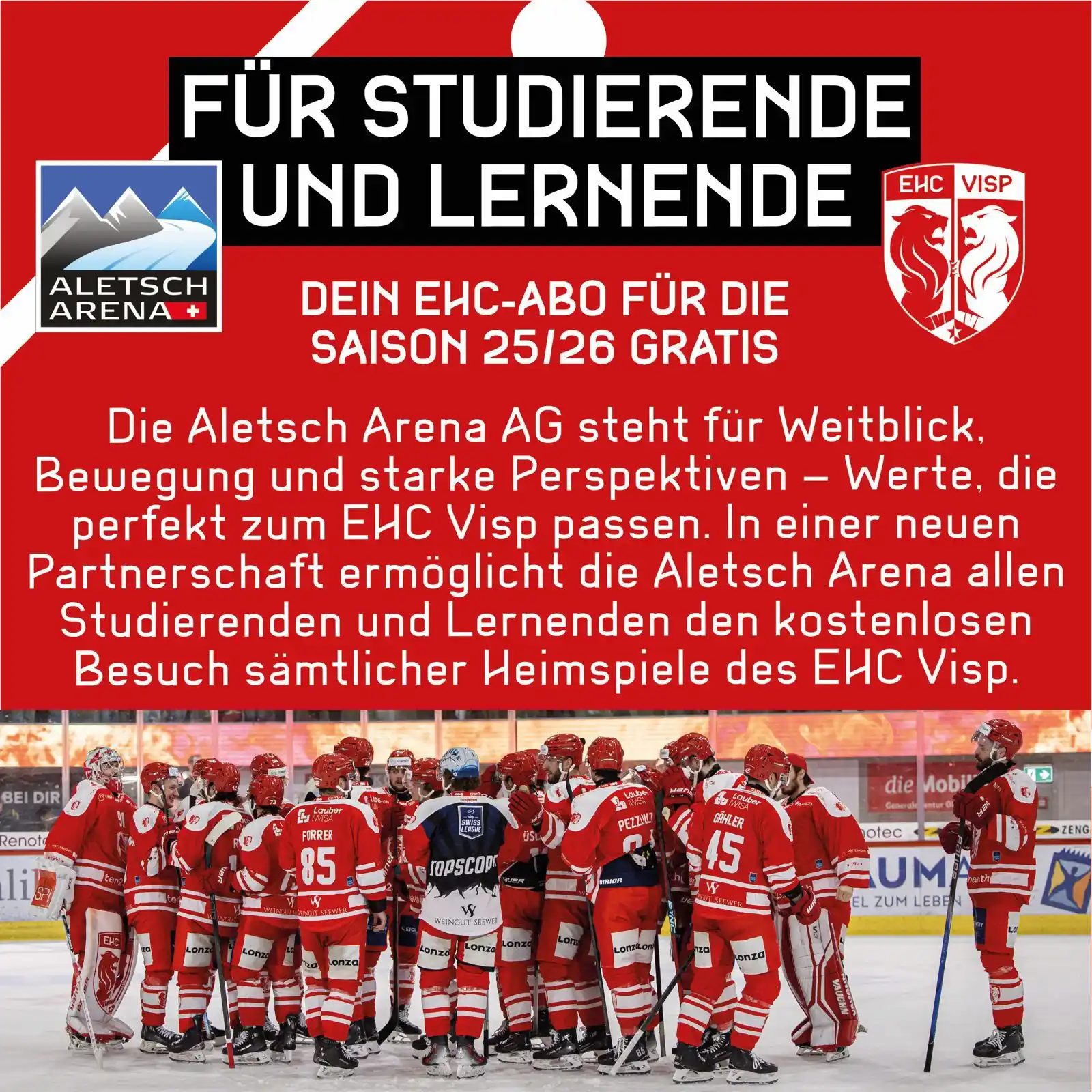 EHC Visp Sport AG post