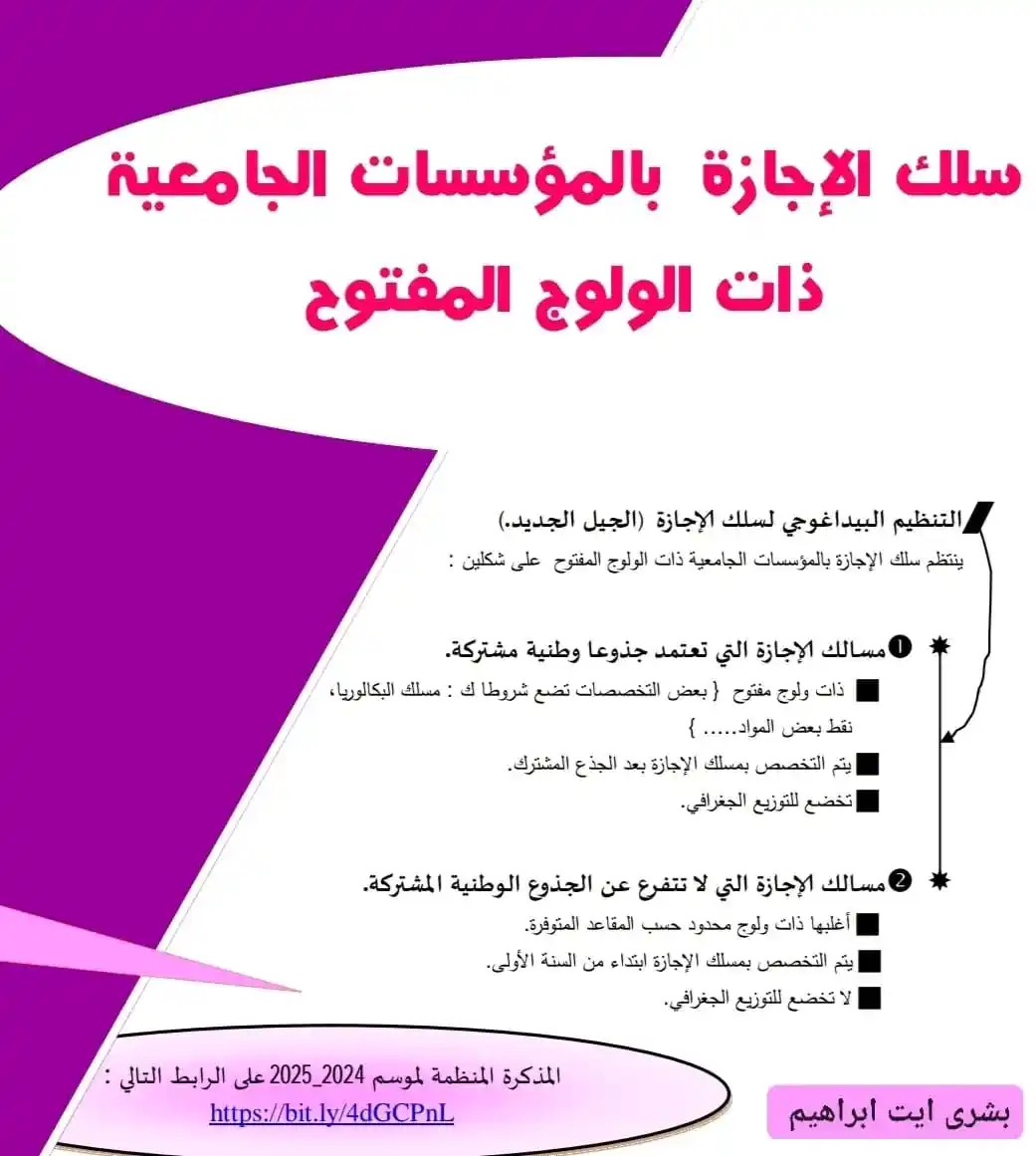 Image from TAMAYOZ ACADEMY/Orientation: 🚨 هل حصلت على شهادة البكالوريا وتتساءل عن مستقبلك الجامعي؟ 🤔📘 إليك ...