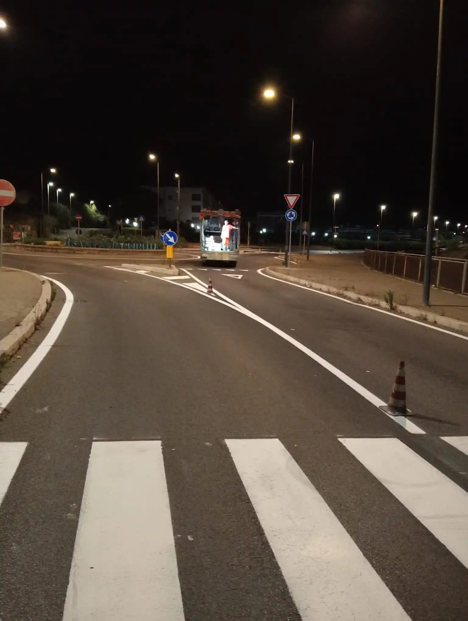 Image from Comune di Santa Marinella: 🚧 Iniziato la notte scorsa l'intervento di manutenzione ordinaria di ...