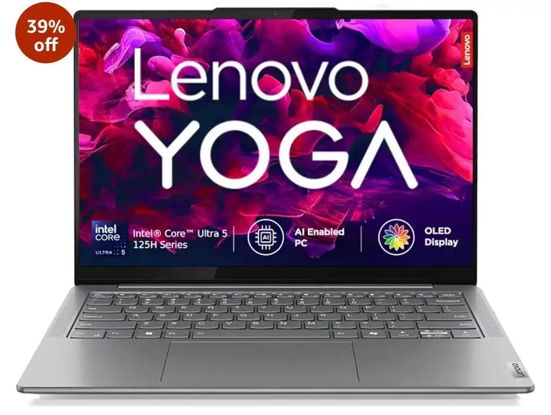 Image from Great Deals Hub PRO: Lenovo Smartchoice Yoga Slim 7 Intel Core Ultra 5 Laptop (16GB/512GB S...