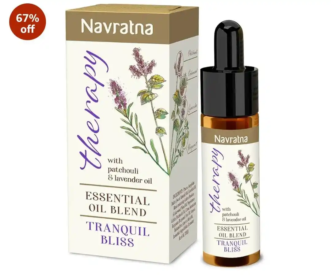 Image from Great Deals Hub PRO: Navratna Therapy Tranquil Bliss Essential Oil Blend | Lavend... Deal ...