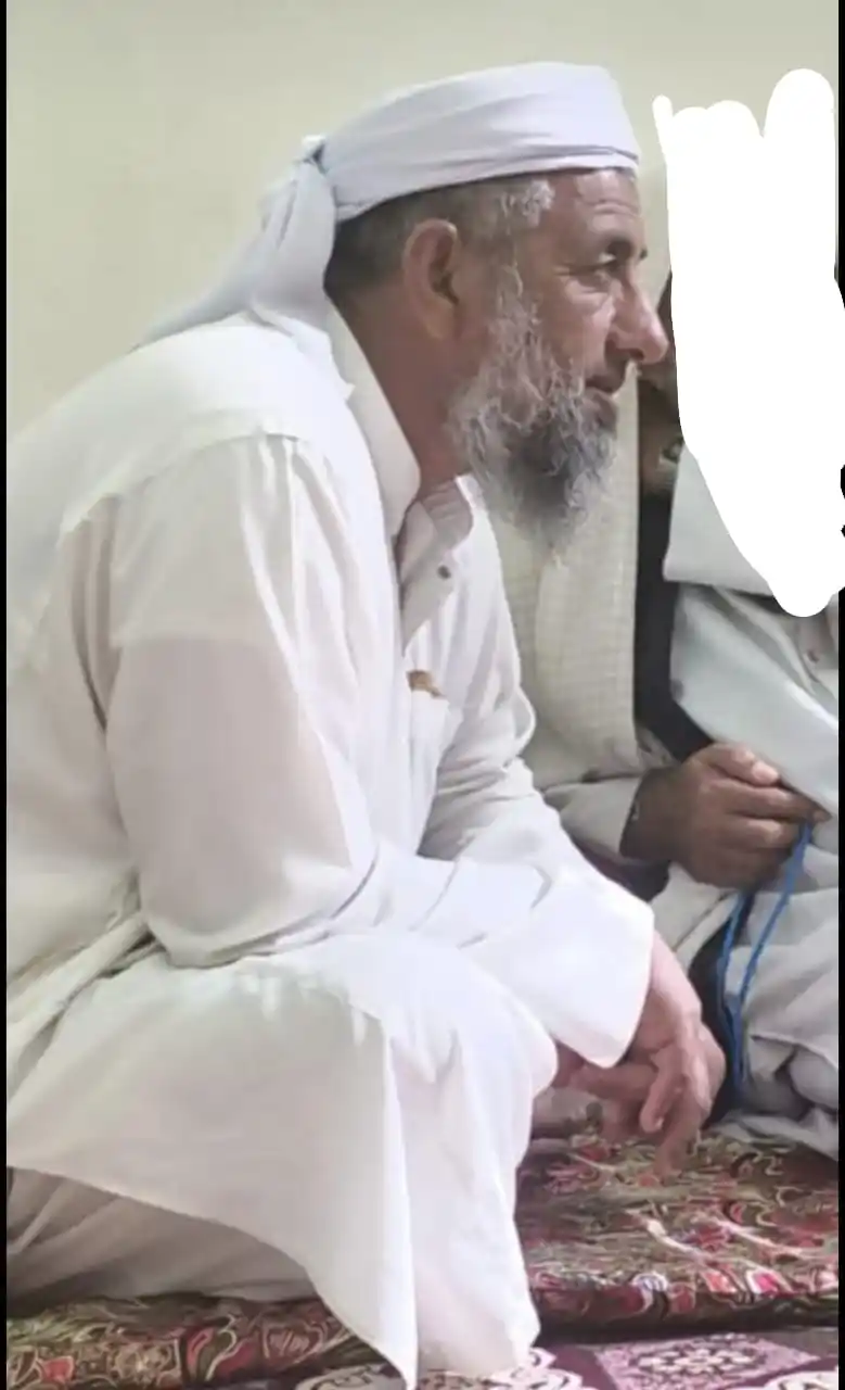 Image from Balochistan Point News📡: *نوشکی* *نوشکی / نامعلوم مسلح افراد کی فائرنگ سے حاجی کریم شاہ محمدحس...
