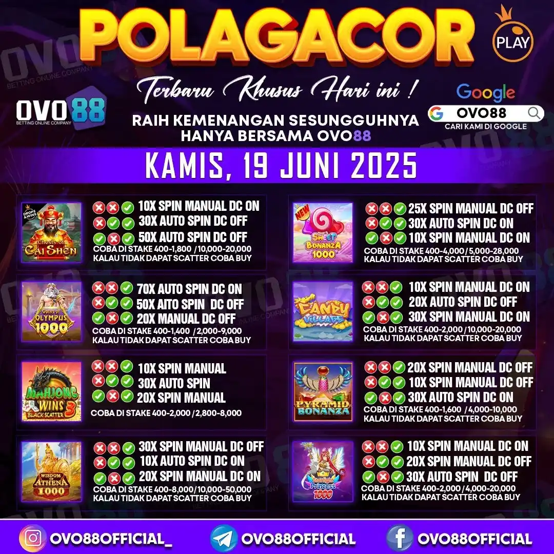 Image from OVO88: POLA GACOR TER-UPDATE OVO88 HARI INI🔥 JANGAN SAMPAI KETINGGALAN UNTUK...