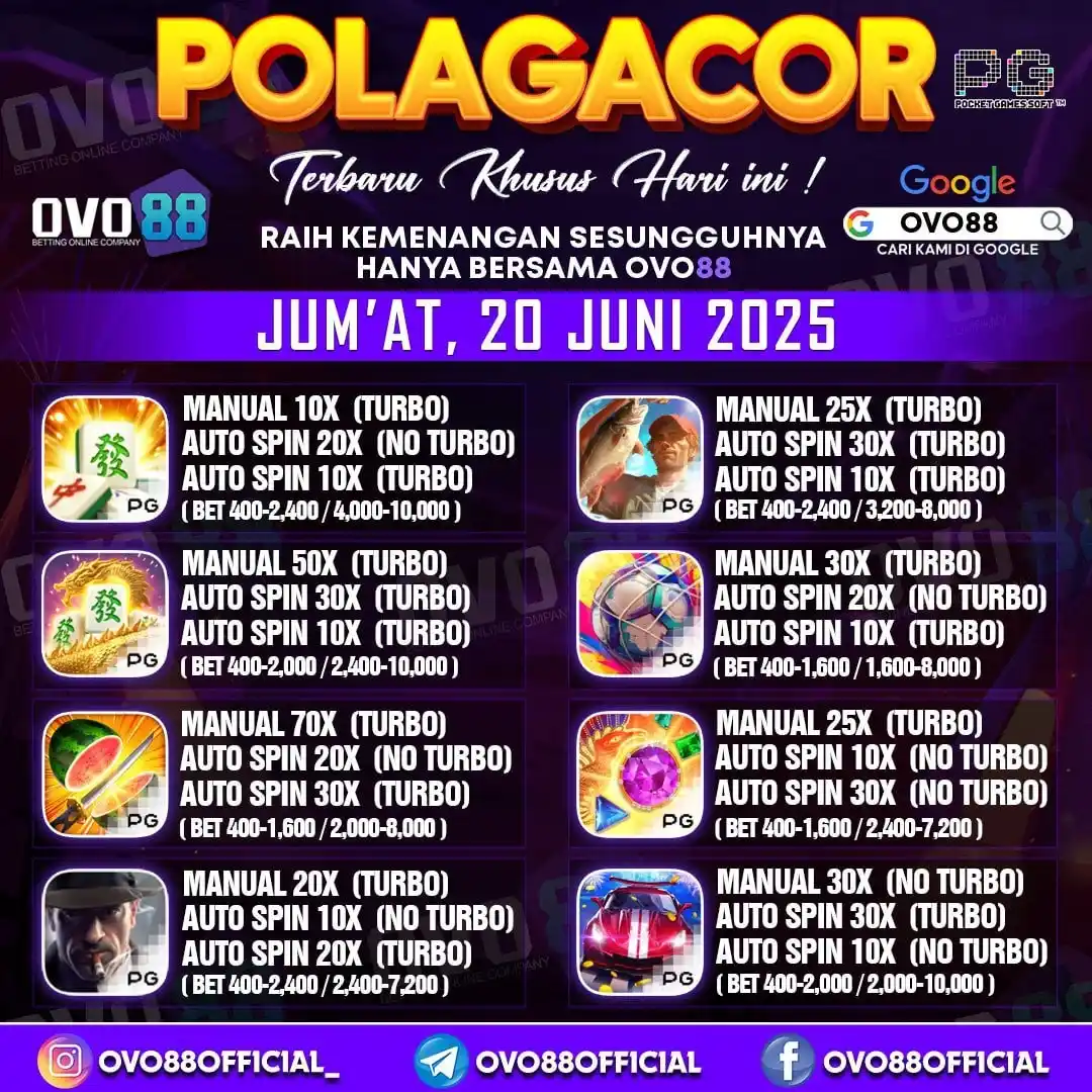 Image from OVO88: POLA GACOR TER-UPDATE OVO88 HARI INI🔥 JANGAN SAMPAI KETINGGALAN UNTUK...