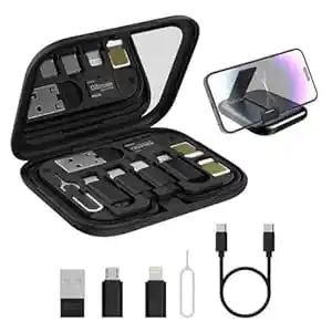 Image from Great Deals Hub PRO: Portronics Snapcase 60W Multifunctional Fast Charging Data Cable Kit, ...