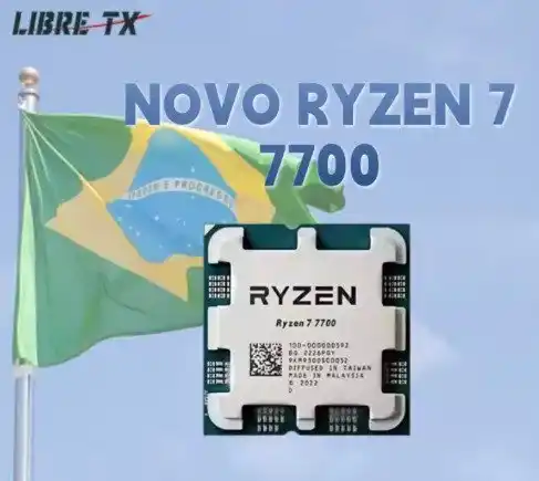 Image from TECNAN OFERTAS: 💥 Processador AMD Ryzen 7 7700 AM5 – Novo - ESTOQUE NO BRASIL 🇧🇷 �...