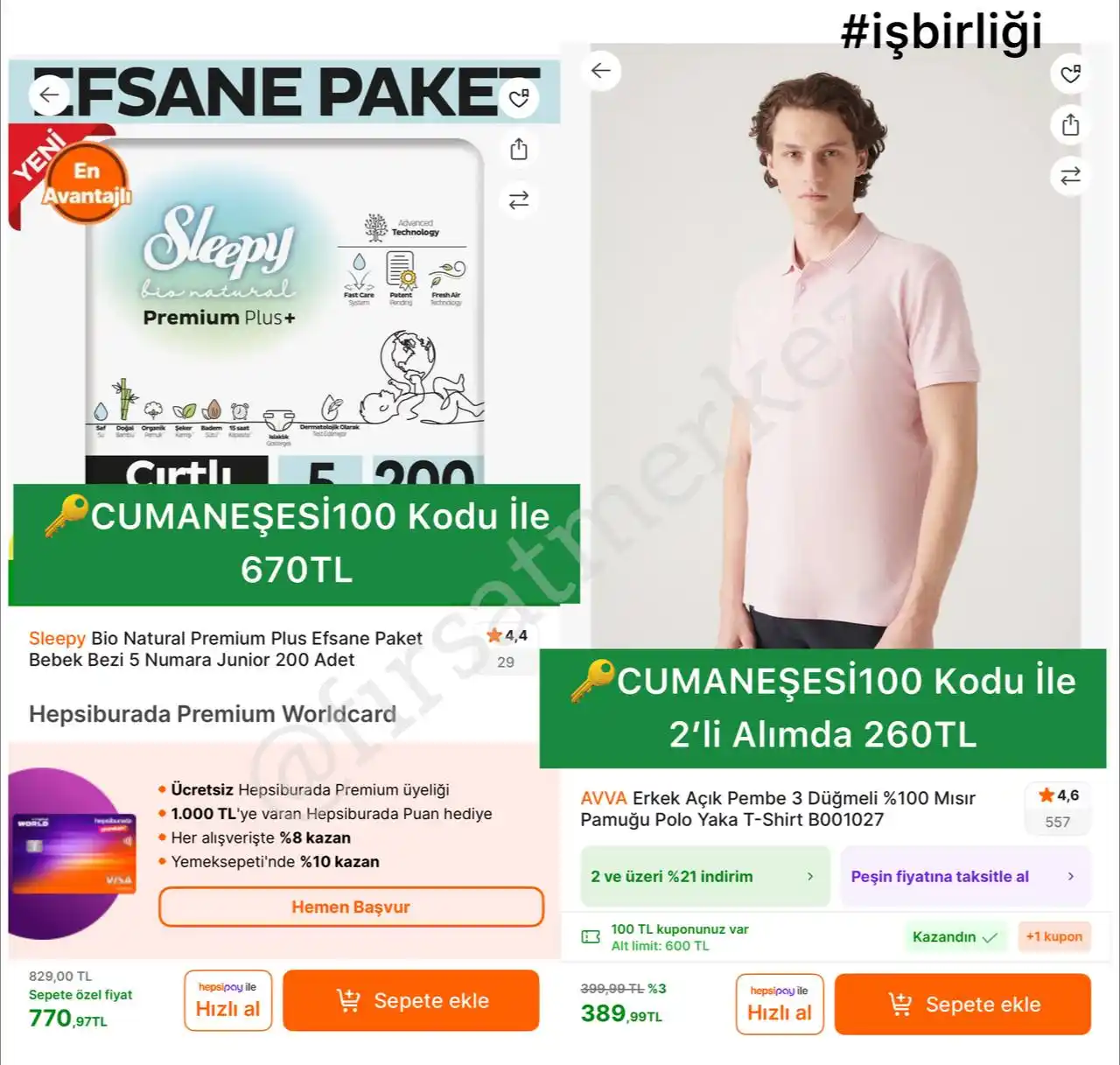 Image from İndirim Fırsat Merkezi: 🔥Sleepy Bio Natural Premium Plus Efsane Paket 5 Numara 200 Adet ✅CU...