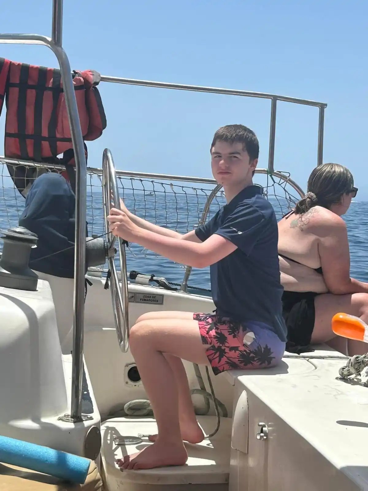 Image from Cornwall Live: TRAGIC 'Magic' boy dies in mum's arms two weeks after one symptom dia...