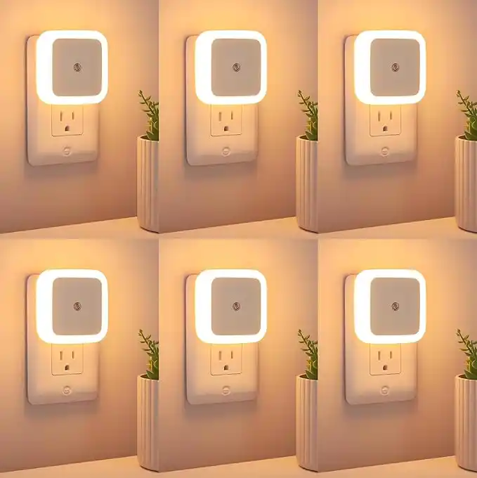 Image from Great Deals Hub PRO: VR PRIME 6pc Night Lamp Sensor Light for Bedroom Bed Side Home | Smart...