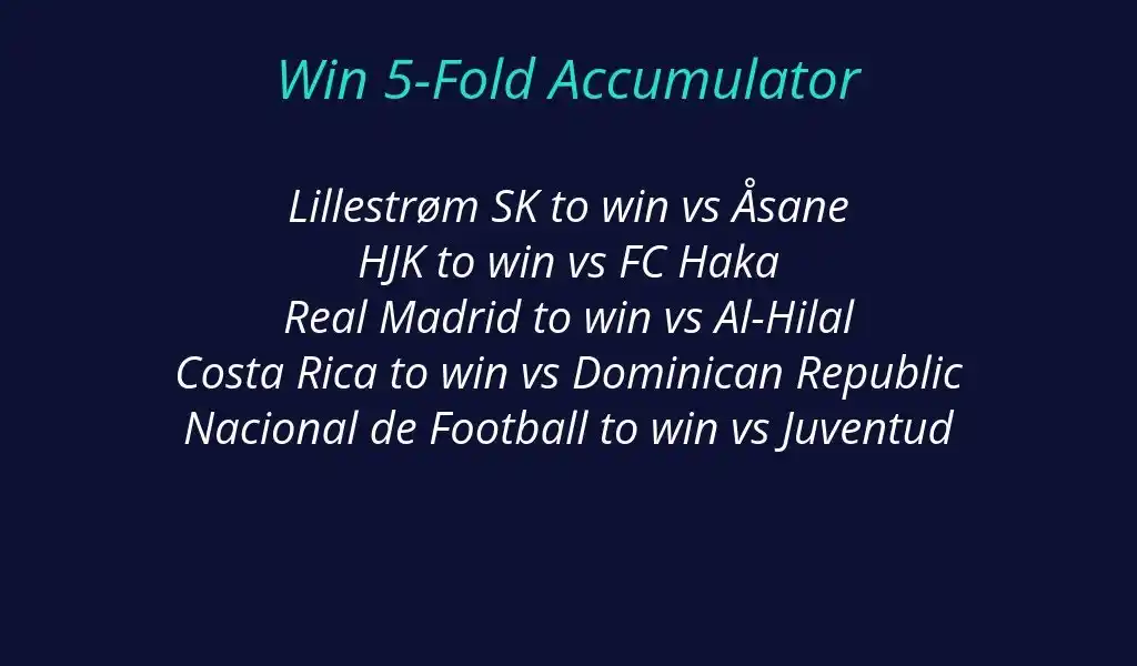 Image from Bet Shop: *🔥 Win 5-Fold Accumulator 🔥*  Our daily multibet, with the best odds...
