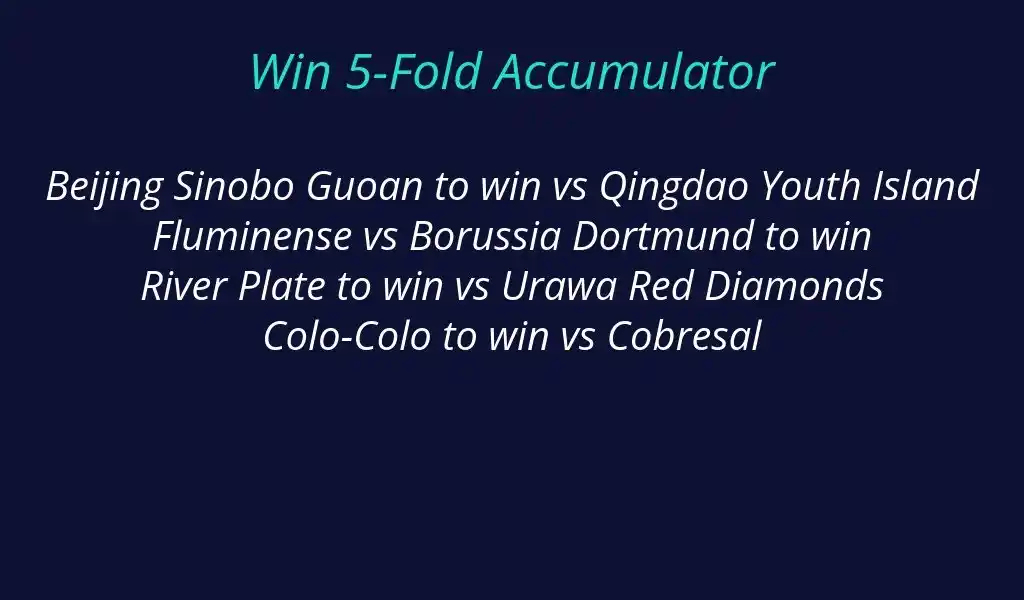 Image from Bet Shop: *🔥 Win 5-Fold Accumulator 🔥*  Our daily multibet, with the best odds...