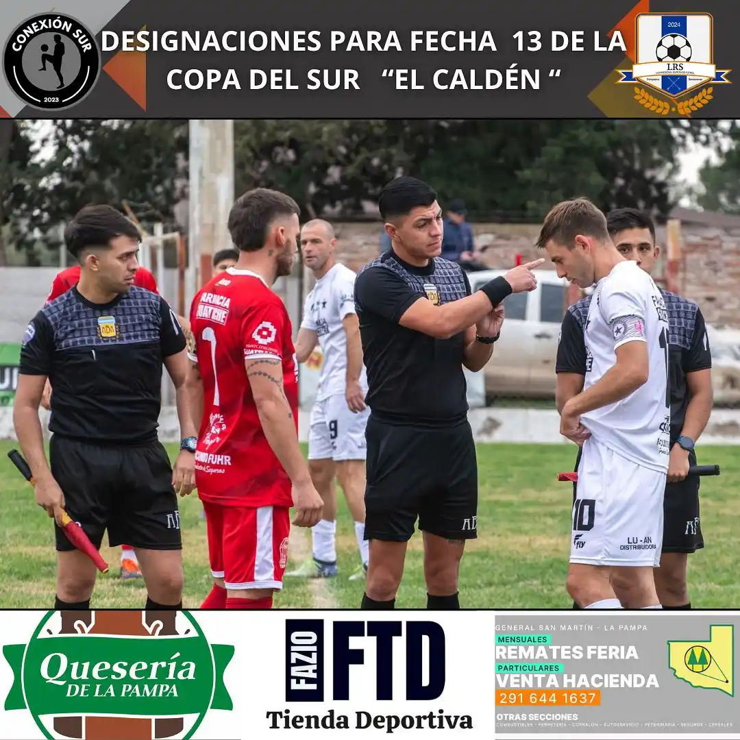 Image from Conexión Sur - Canal Oficial: Zona 🅰️  ➡️ Deportivo Alpachiri  - Pampero (G) - 👨🏻‍⚖️ Ramiro Sepúl...