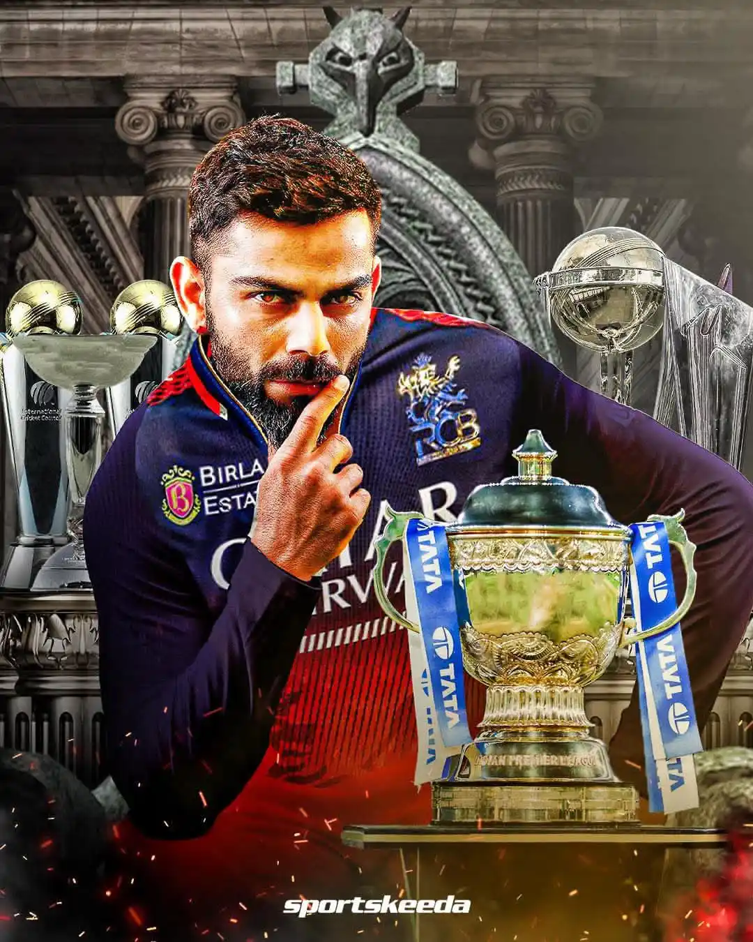 Image from 𝑺𝑳 𝑪𝑹𝑰𝑪 𝑰𝑵𝑭𝑶©🏏♥️🇱🇰: 2️⃣✖️ Champions Trophy 🏆 1️⃣✖️ World Cup 🏆 1️⃣✖️ T20 World Cup 🏆 1️...