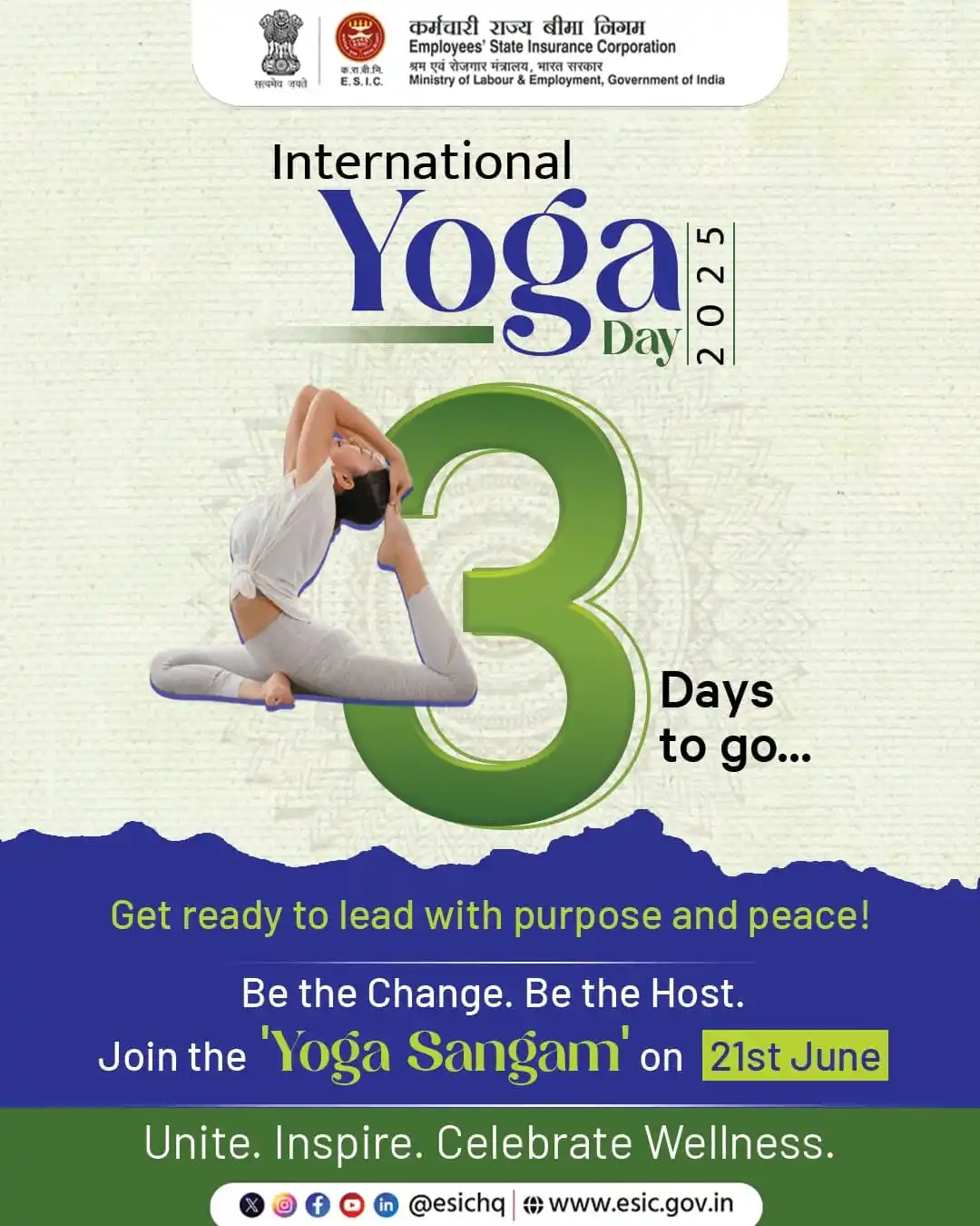 Image from ESIC: 3 Days to Go! Celebrate <a class="text-blue-500 hover:underline cursor...