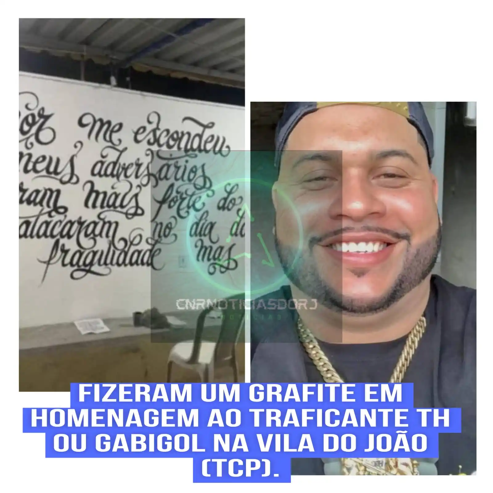 Image from ⭕️CNR-NOTICIAS DO RJ✔️: 📢ALIADOS DE TH DA MARÉ FIZERAM UMA HOMENAGEM A ELE NA VJ‼️...