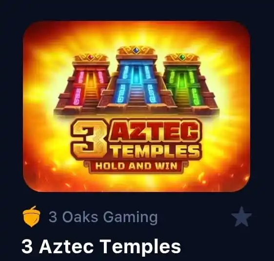 Image from Canal del tío Mau: *🚨ATENCIÓN, JUEGO ALTO🚨* El juego *3 Aztec Temples* estará en un pu...