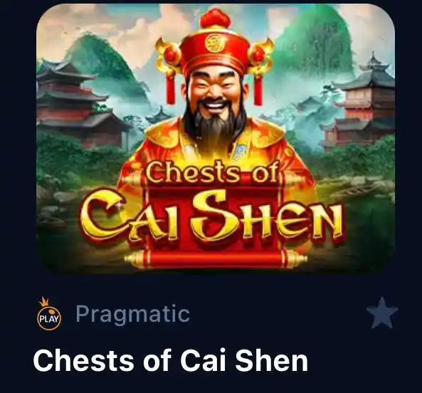 Image from Canal del tío Mau: *🚨ATENCIÓN, JUEGO ALTO🚨*  El juego *Chests of Cai Shen* estará en un...