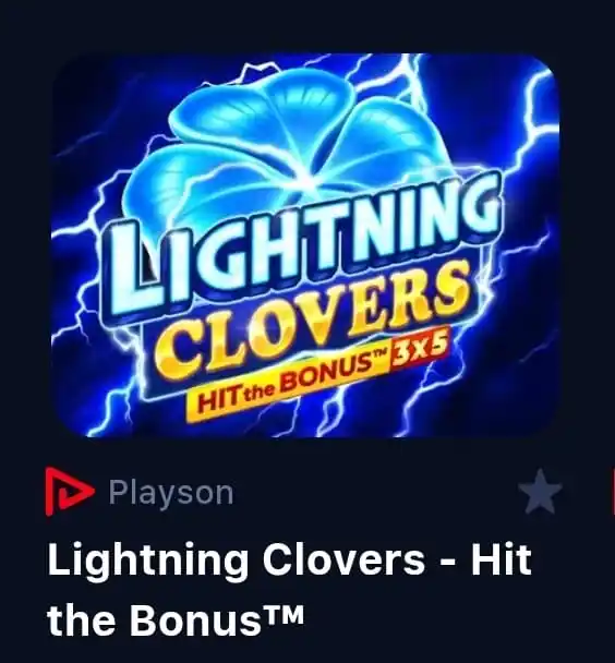 Image from Canal del tío Mau: *🚨ATENCIÓN, JUEGO ALTO🚨*  El juego *Lightning Clovers* estará en un ...