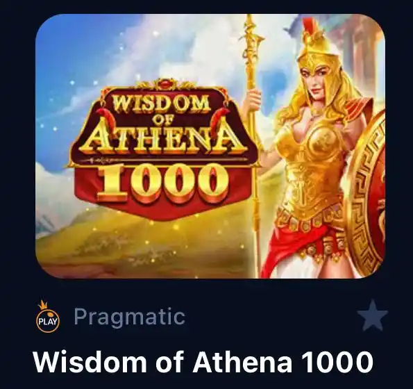 Image from Canal del tío Mau: *🚨ATENCIÓN, JUEGO ALTO🚨*  El juego *Wisdom of Athena 1000* estará en...