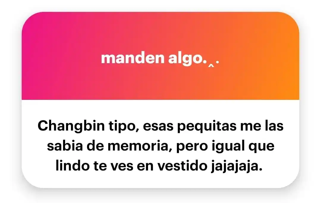 Image from lacito's channel🎀: Changbin se hizo el ciego para ver los dos lados de Felix, el femenino...