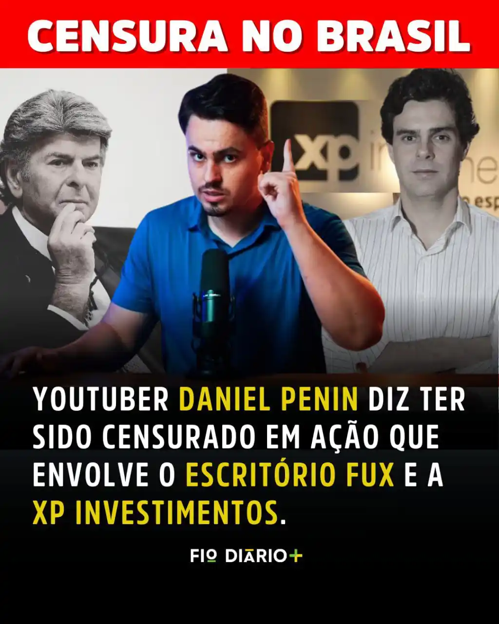 Image from Fio Diário: Conhecido por investigar as máfias digitais no Brasil, Daniel Penin al...