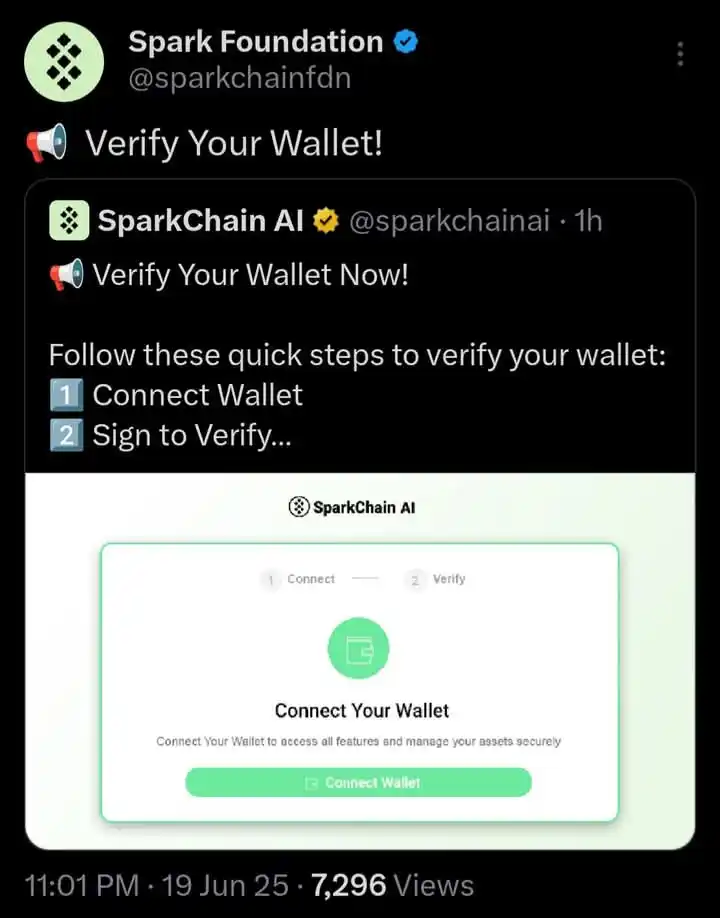 Image from CRYPTO ENTHUSIASTS ...Making Money From Passion.: Connect your Solana address now! TGE this month 🔥  <a class="text-blu...