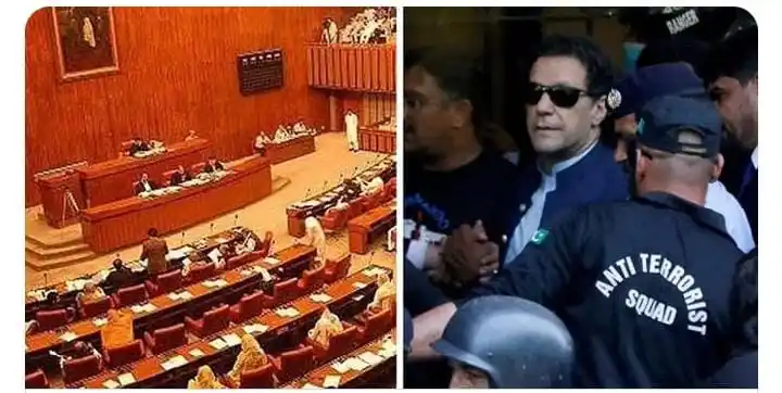 Image from PTI Official:: *🚨ڈپٹی چیئرمین سینیٹ کی سخت وارننگ، تحریک انصاف کے اراکین نے عمران خ...